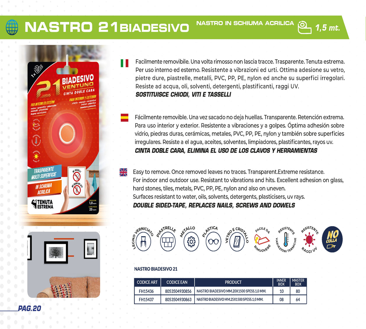 PETEC nastro biadesivo - AUTODOC