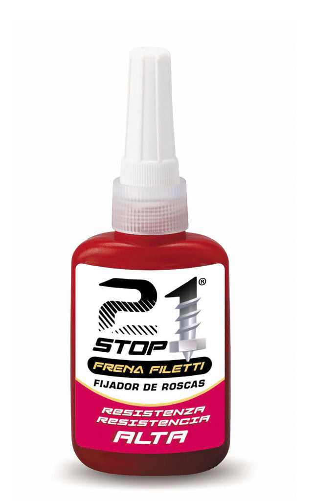 STOP21 Frena filetti ROSSO - ALTA RESISTENZA 50 ml – COLLA 21 SHOP