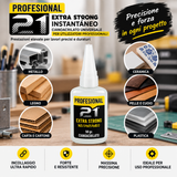 Colla 21 50g – Adesivo Cianoacrilato Professionale ad Alta Resistenza
