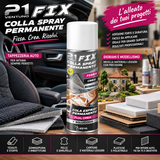 21 FIX Universale – Adesivo Spray Permanente Trasparente ad Asciugatura Rapida